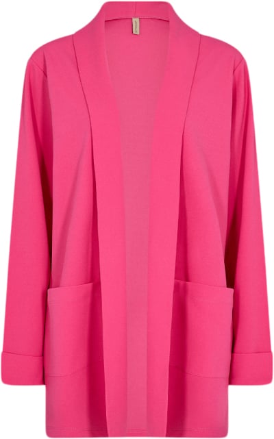 Se soyaconcept Scsiham 47 Kvinde 4505 Fuchsia Rose Cardigans Str XL - hos Magasin ved Magasin