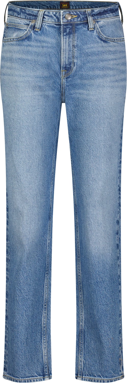 Lee Carol Kvinde Blå Skinny Jeans Straight Fit Str 24/31 - Bomuld hos Magasin