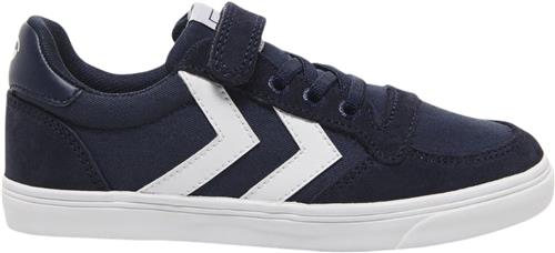 Hummel Slimmer Stadil LOW JR Blå Sneakers Str 30 - hos Magasin