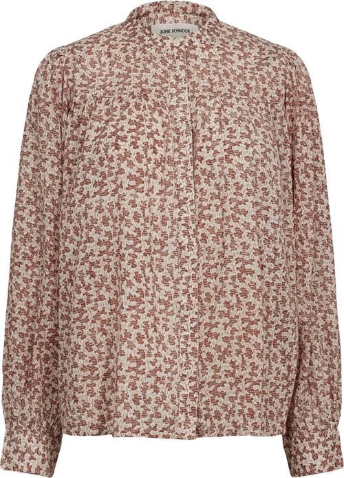 Se Sofie Schnoor Shirt Kvinde Aop Berry Langærmede Bluser Str 40 - hos Magasin ved Magasin