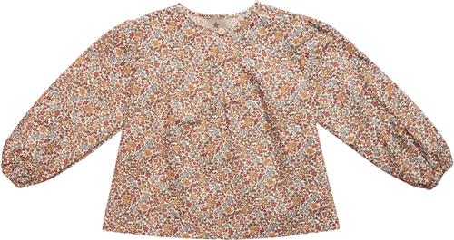 Huttelihut Blouse LS Made w Liberty Fabri Str 92 Piger - Ava Bluser hos Magasin