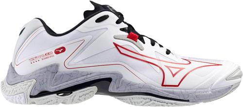 Mizuno Wave Lightning Z8 Håndboldsko Mand Hvid Indendørssko Str 46 - hos Magasin