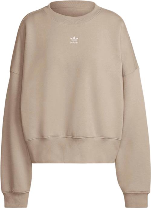 Se adidas Essentials Fleece Sweatshirt Kvinde Beige Sweatshirts Str 38 - Bomuld hos Magasin ved Magasin