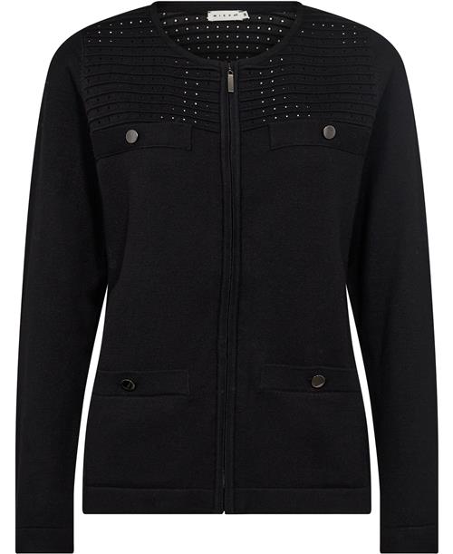 Micha BB Cardigan_ BB Viscose Knit Kvinde Black Cardigans Str L - hos Magasin