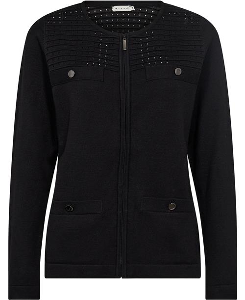 Micha BB Cardigan_ BB Viscose Knit Kvinde Black Cardigans Str S - hos Magasin