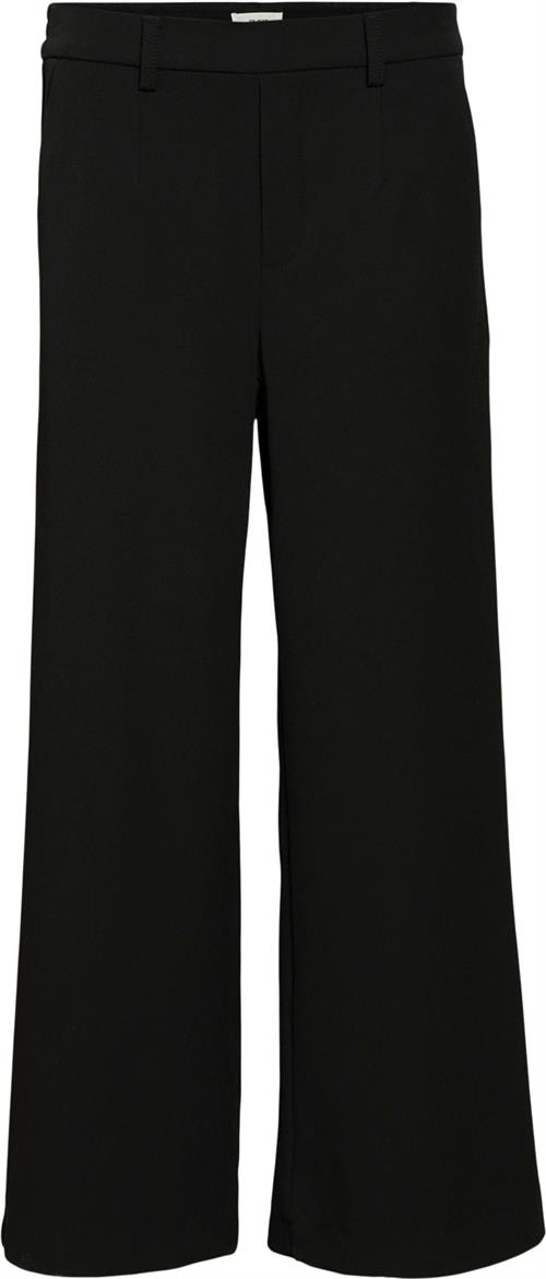 Se Object Objlisa Wide Pant Noos Kvinde Black Bukser Med Brede Ben Str 44 - hos Magasin ved Magasin