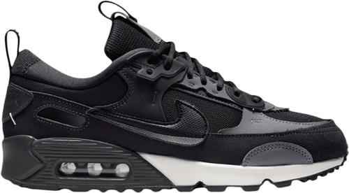 Se Nike air max 90 Futura Kvinde Black/black-iron Grey-oil Grey Sneakers Str 36,5 - Gummi hos Magasin ved Magasin