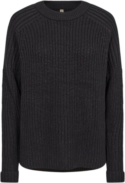 soyaconcept Scremone 21 Kvinde 9999 Black Sweaters Str XL - Bomuld hos Magasin