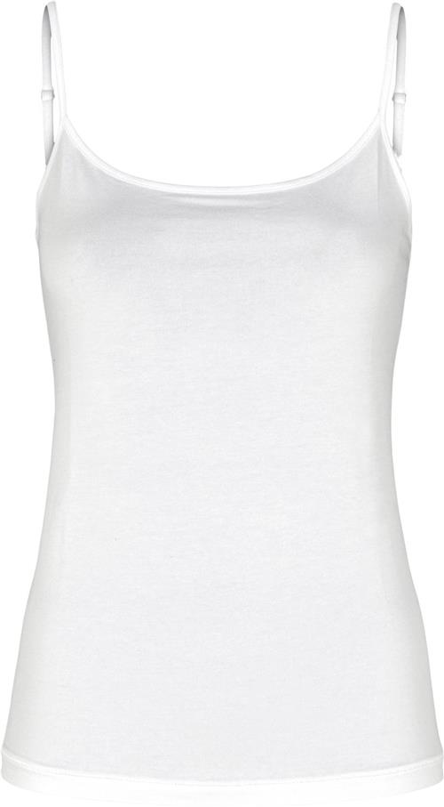 JBS of Denmark JBS of DK top Narrow Strap Kvinde Hvid Tanktoppe Str XL - hos Magasin