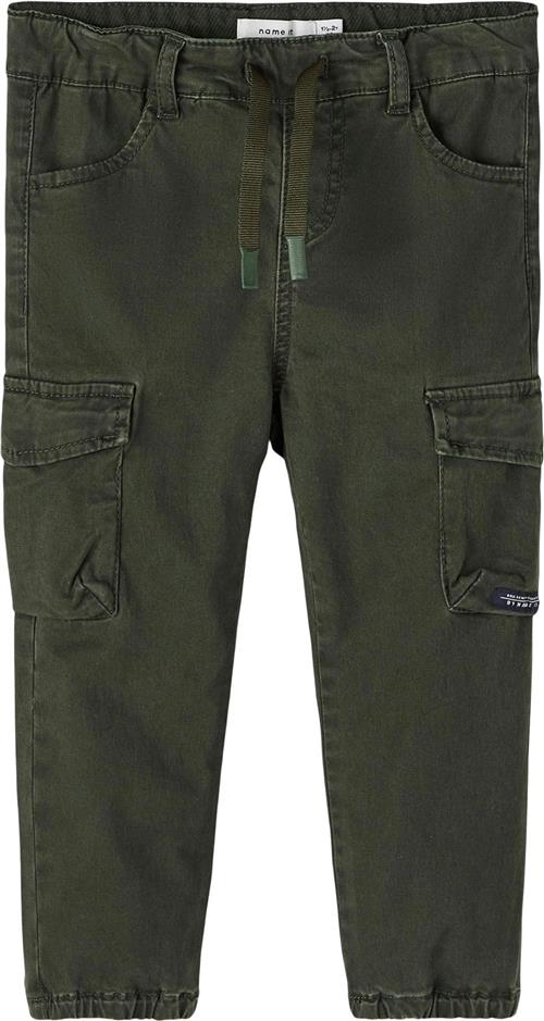 Name It Nmmben Cargo R TWI Pant 1771hi NOO Str 98 - Rosin Bukser hos Magasin