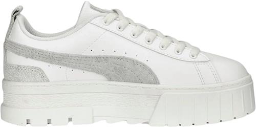 Puma Mayze Thrifted Kvinde Puma White Sneakers Str 38 - Gummi hos Magasin