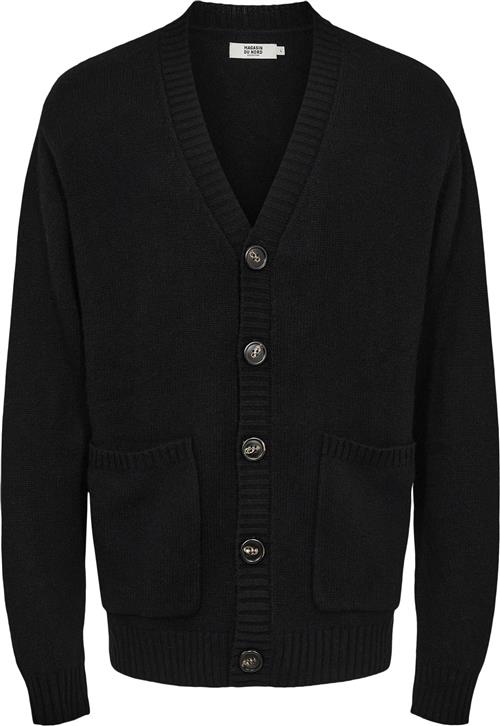 Magasin du Nord Collection Magasin Ethan 1 RWS Cashmere & Uldmix Mand Black Cardigans Str XXXL Cashmere