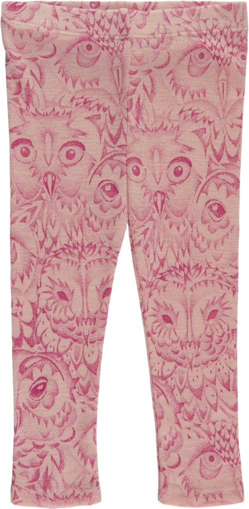 Soft Gallery Sgbpaula OWL Wool Leggings Str 12m - Cameo Rose Leggings Merino Uld hos Magasin