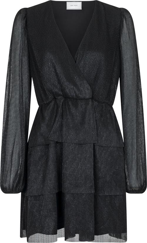 Neo Noir Nene Glitz Dress Kvinde Black Korte Kjoler Str 42 - hos Magasin