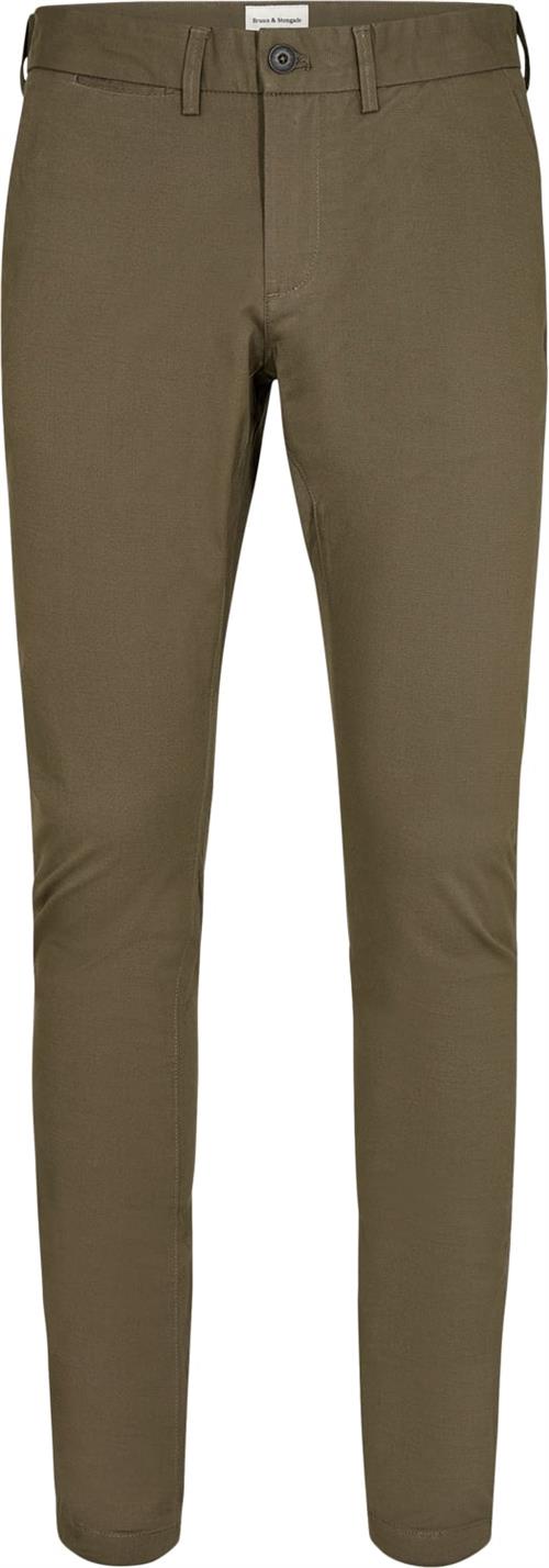 Se Bruun & Stengade BS Anton Slim fit Chinos Mand 430 Casual Bukser Str W31 / L32 - Bomuld hos Magasin ved Magasin