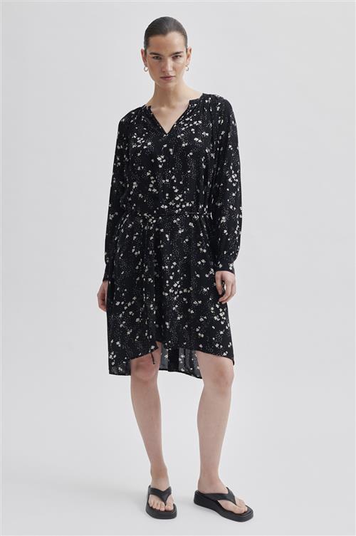 Second Female Emote Tunic Dress Kvinde Black Tunikaer Str XL - Viskose hos Magasin