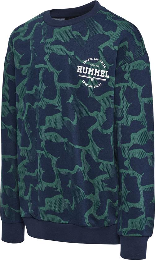 Hummel Hmlmateo Sweatshirt Str 5 år / 110 cm - Bayberry Sweatshirts hos Magasin