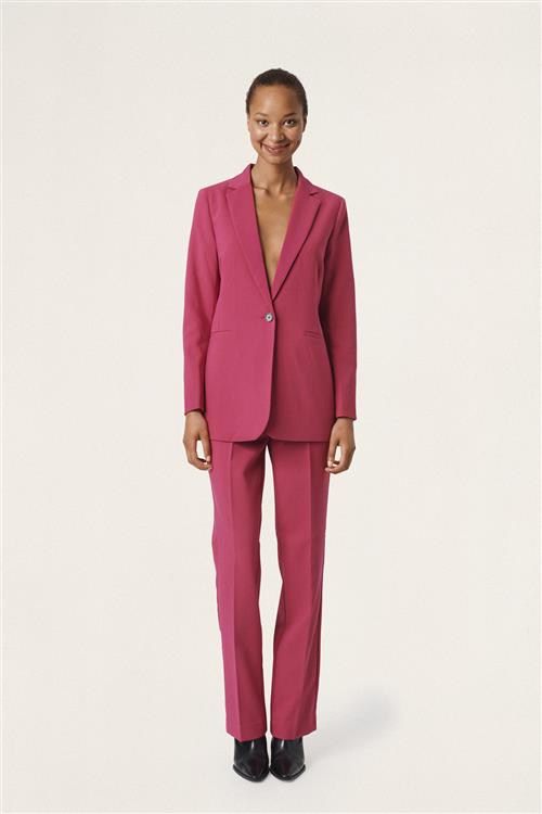 Se Soaked in Luxury Slcorinne Ozark Blazer LS Fasttrack Kvinde Vivacious Blazere Regular Fit Str XL - hos Magasin ved Magasin