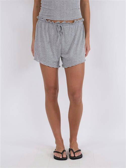 Neo Noir Merritt Pointelle Shorts Kvinde Light Grey Casual Shorts Str 44 - hos Magasin