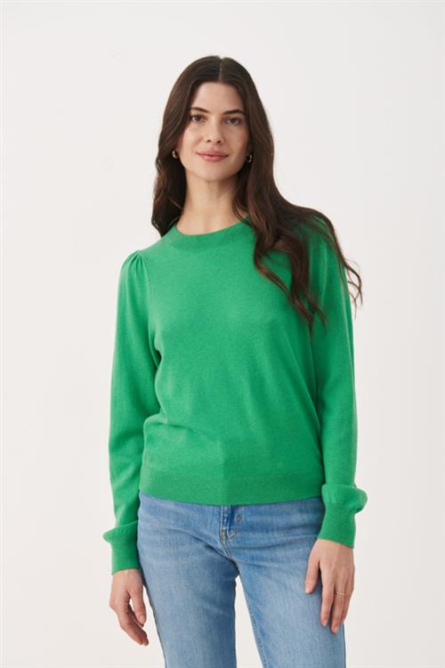 Part Two Evinaspw PU 90 Wool, 10 Cashmere Kvinde Greenbriar Sweaters Relaxed Fit Str M Cashmere - hos Magasin