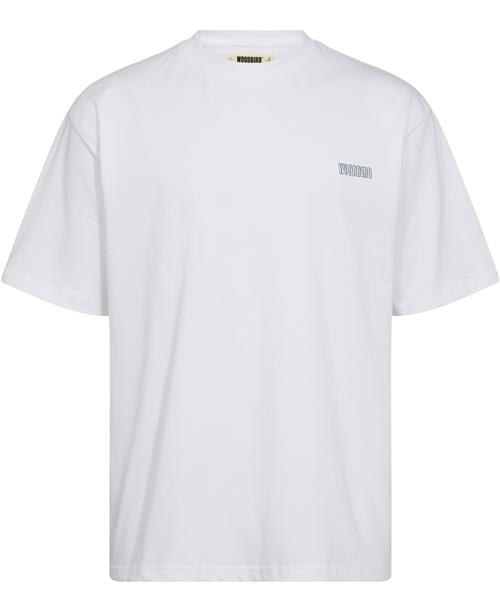 Se Woodbird Wbbaine Majhon Tee Mand White Kortærmede T-shirts Str S - hos Magasin ved Magasin