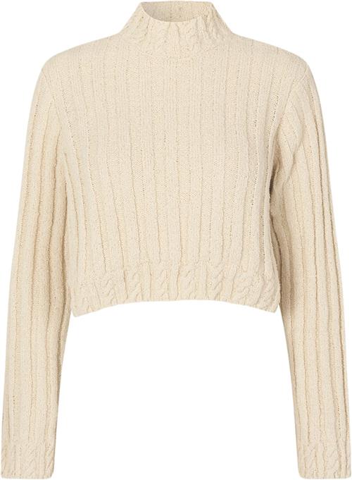 Se Modström Finamd Oneck Kvinde Summer Sand Sweaters Str S - hos Magasin ved Magasin