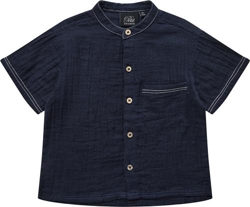 Sofie Schnoor Shirt Str 6-9 mdr / 74 cm - Dark Blue Skjorter hos Magasin