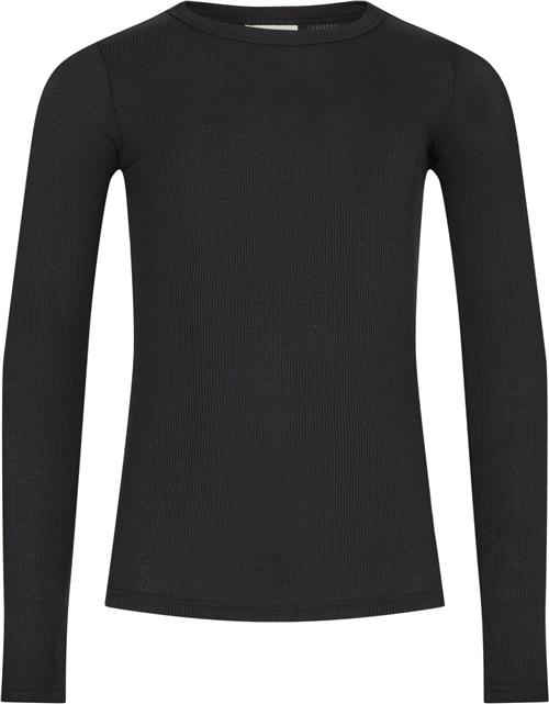 Se Sofie Schnoor Tshirt Long-sleeve Str 14 år / 164 cm - Black Langærmede T-shirts hos Magasin ved Magasin