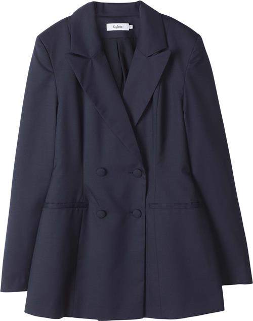 Stylein Bosco Blazer Kvinde Navy Blazere Str XS - hos Magasin