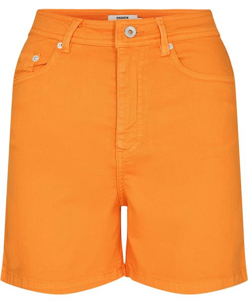 Magasin du Nord Collection Magasin Luna 3O Kvinde Dark Cheddar Denim Shorts Str L Bomuld