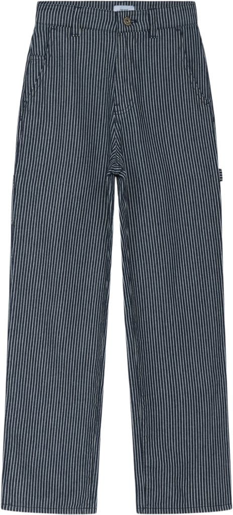 Se Grunt Worker Blue Stripe Str 25/12Y - Navy Jeans hos Magasin ved Magasin