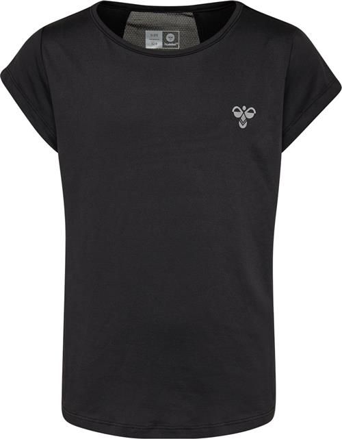 Hummel Hmlregina Tshirt S/S Str 9 år / 134 cm - Sort Kortærmede T-shirts hos Magasin