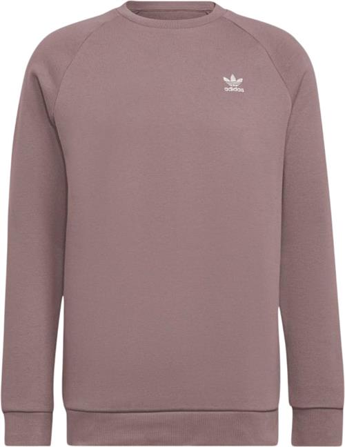 adidas Adicolor Essential Trefoil Crewneck Sweatshirt Mand Pink Sweatshirts Str L - Bomuld hos Magasin