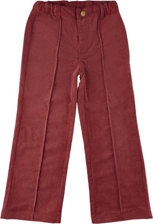 Se Soft Gallery Sgkelida Corduroy Pants Str 8y - Mineral Red Bukser Bomuld hos Magasin ved Magasin