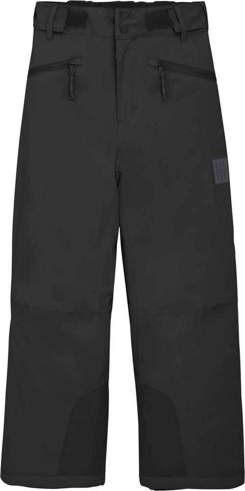 Color Kids Jr. Ski Pants Solid Str 116 - Phantom Overtræksbukser hos Magasin