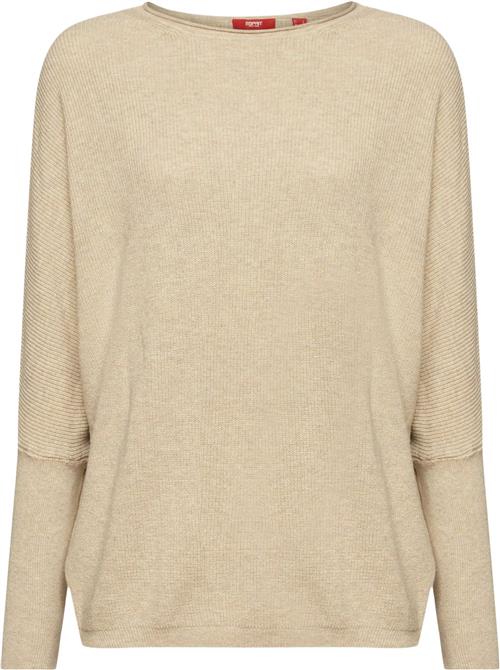 Esprit Batwing sw Kvinde Sand 5 Sweaters Str S - hos Magasin