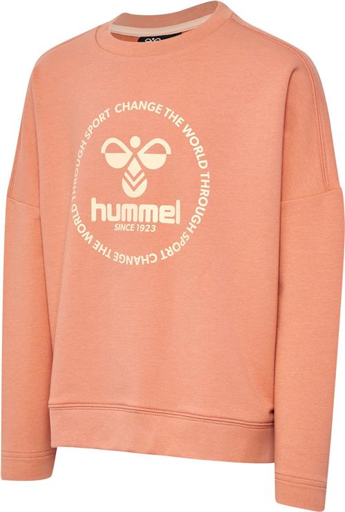 Se Hummel Hmlsulva Boxy Sweatshirt Str 8 år / 128 cm - Cork Sweatshirts hos Magasin ved Magasin