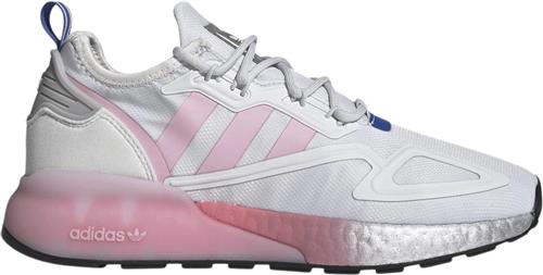 adidas ZX 2K Boost W Kvinde White/pink Sneakers Str 40 2/3 - hos Magasin