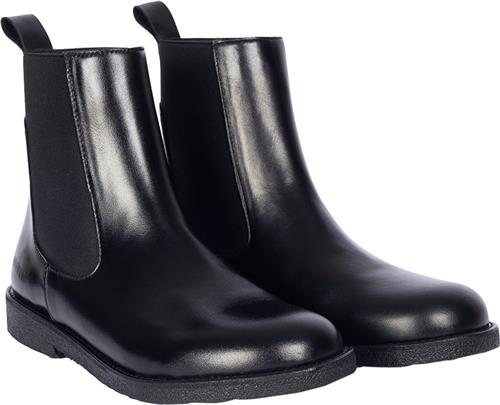 ANGULUS Klassisk Chelsea Støvle Kvinde 1604/001 Black/black Chelsea Boots Str 38,5 - Læder hos Magasin