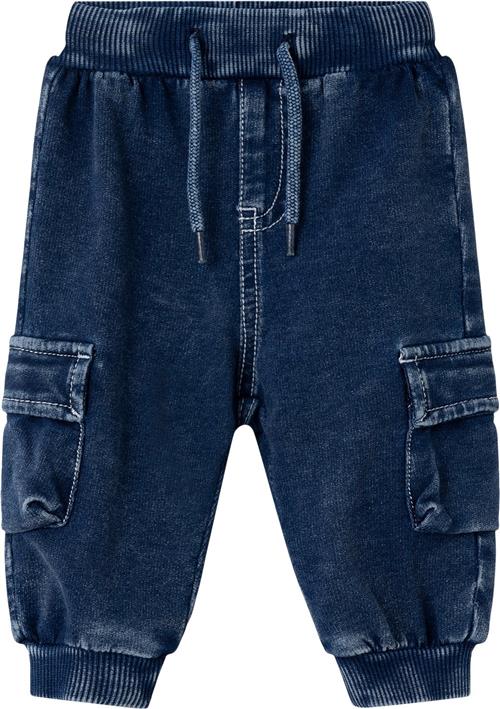 Name It Nbmben Baggy R Cargo Jeans 8600tr Str 74 - Blå Jeans hos Magasin