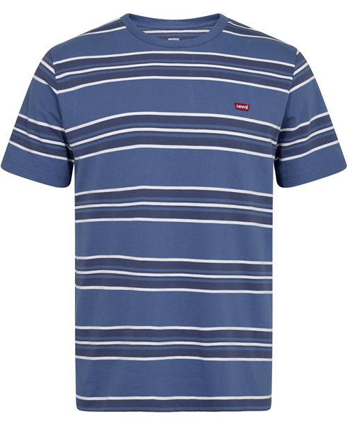 Levi's SS Original HM TEE Surfboard S Mand Blå Kortærmede T-shirts Str XXL - Bomuld hos Magasin