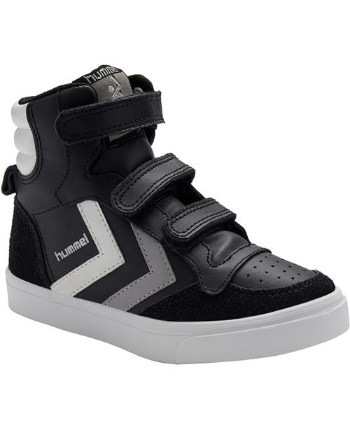 Hummel Hummel Stadil JR Leather High Lyserød Sneakers Str 29 - hos Magasin