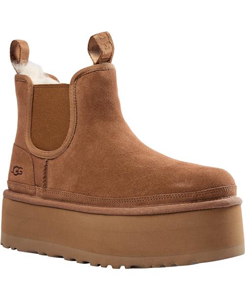 UGG W Neumel Platform Ch Kvinde Chestnut Vinterstøvler Str 36 - hos Magasin