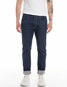 Se Replay Satoriale Pants Mand Blå Jeans Str 38/32 - Denim hos Magasin ved Magasin