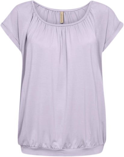 soyaconcept Scmarica 4 Kvinde 5033 Lilac Breeze Kortærmede T-shirts Str XL - hos Magasin