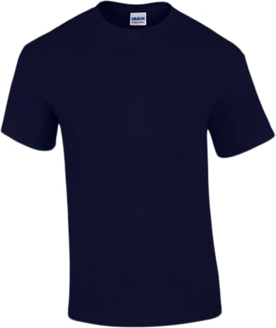 Gildan Gildan Heavy Cotton Adult Tshirt Kvinde Navy Kortærmede T-shirts Str M - hos Magasin