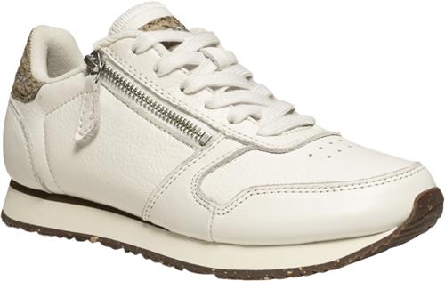 Se Woden Ydun Leather Zipper Kvinde Blanc De Blanc Sneakers Str 42 - Polyester hos Magasin ved Magasin