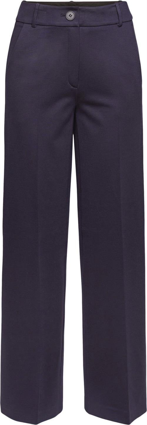 Se Esprit Jersey Pant Kvinde Navy Bukser Med Lige Ben Str 34/32 - hos Magasin ved Magasin