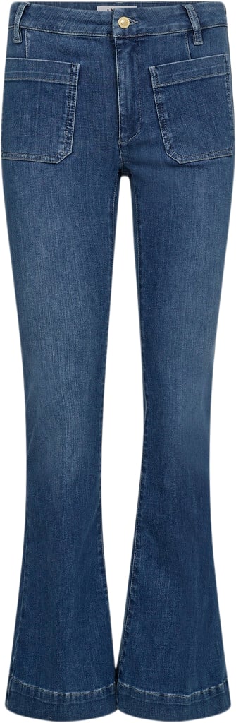 IVY Copenhagen Ivyann Charlotte Jeans Wash Bright Tenerife Kvinde Denim Blue Flared Jeans Str 29 / 32 - hos Magasin