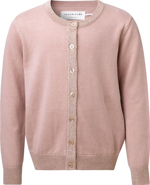 Rosemunde Cardigan ls Kvinde Lyserød Cardigans Str 6 år - hos Magasin